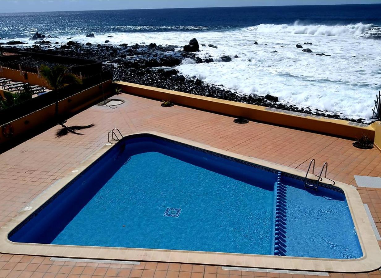 Appartement Lona, El Cieno Mit Pool Direkt Am Meer Valle Gran Rey Exterior photo
